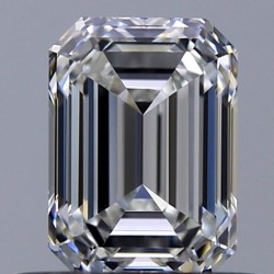 Diament szlif szmaragdowy, 0.5ct, VVS1, G, GIA 2526029446