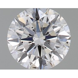 Diament szlif okrągły, 0.36ct, SI1, D, GIA 2457173382