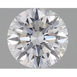 Diament szlif okrągły, 0.37ct, SI1, D, GIA 6491734396