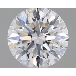 Diament szlif okrągły, 0.37ct, SI1, D, GIA 2496822548