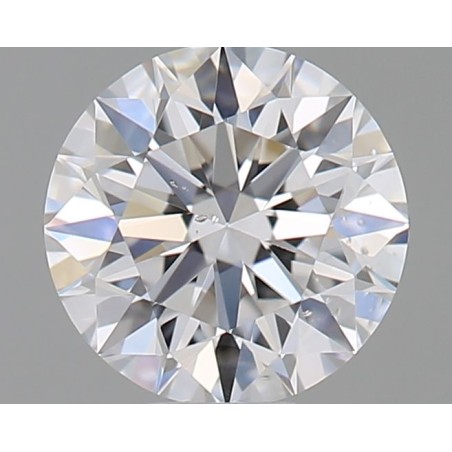 Diament szlif okrągły, 0.37ct, SI1, D, GIA 2496822548