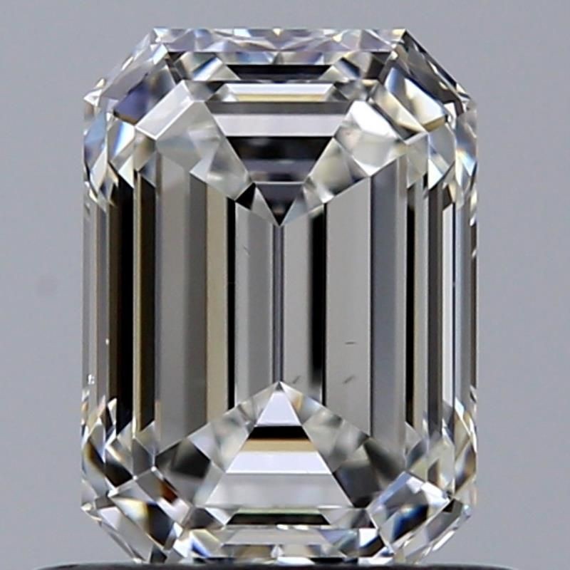 Diament szlif szmaragdowy, 0.71ct, VS2, G, GIA 7521033118 Diament szlif szmaragdowy, 0.71ct, VS2, G, GIA 7521033118