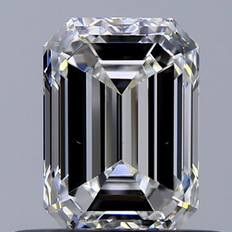 Diament szlif szmaragdowy, 0.5ct, VS2, G, GIA 7523511683 Diament szlif szmaragdowy, 0.5ct, VS2, G, GIA 7523511683