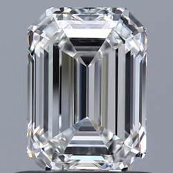 Diament szlif szmaragdowy, 0.83ct, VS1, F, GIA 2526780798