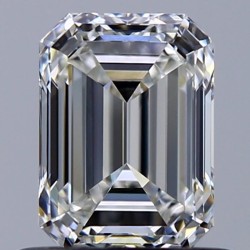 Diament szlif szmaragdowy, 0.7ct, VS1, F, GIA 6521443302