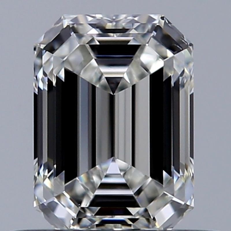 Diament szlif szmaragdowy, 0.5ct, VS2, G, GIA 3525396621