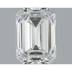 Diament szlif szmaragdowy, 0.7ct, VS1, F, GIA 7522433437
