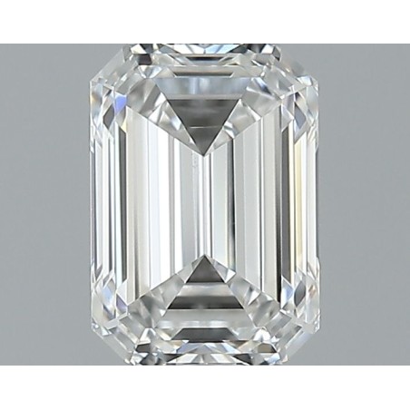 Diament szlif szmaragdowy, 0.7ct, VS1, F, GIA 7522433437