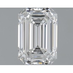 Diament szlif szmaragdowy, 0.7ct, VS1, F, GIA 7523686956