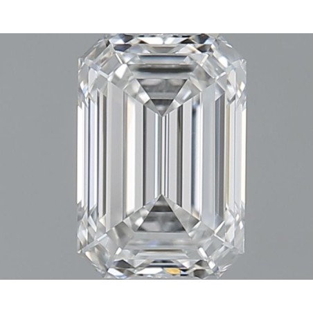 Diament szlif szmaragdowy, 0.7ct, VS1, F, GIA 7523686956
