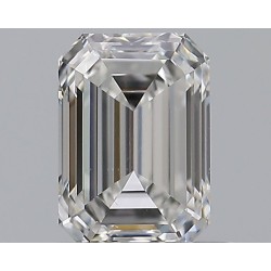 Diament szlif szmaragdowy, 0.7ct, VS2, F, GIA 1523768703