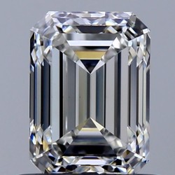 Diament szlif szmaragdowy, 0.7ct, VVS2, G, GIA 3525075175