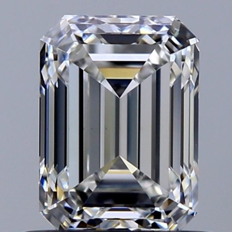 Diament szlif szmaragdowy, 0.7ct, VVS2, G, GIA 3525075175