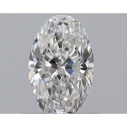 Diament szlif owalny, 0.51ct, VVS2, F, GIA 6511061599