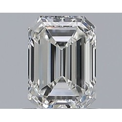 Diament szlif szmaragdowy, 0.78ct, VVS2, G, GIA 6522324934