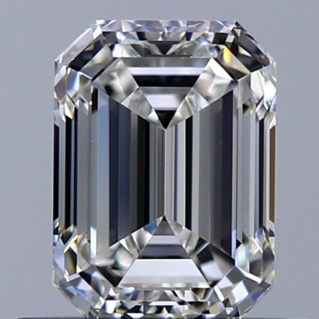Diament szlif szmaragdowy, 0.71ct, VVS2, G, GIA 2524371399