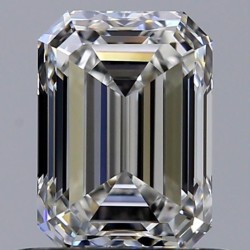 Diament szlif szmaragdowy, 0.71ct, VVS2, G, GIA 2528032548