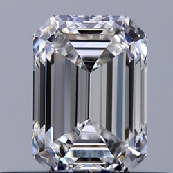 Diament szlif szmaragdowy, 0.5ct, VVS1, F, GIA 5526574182