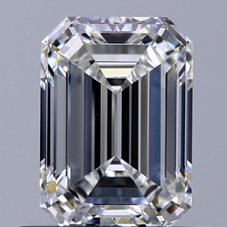 Diament szlif szmaragdowy, 0.81ct, VVS2, F, GIA 6521641104