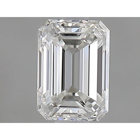 Diament szlif szmaragdowy, 0.73ct, VVS1, F, GIA 7528087007