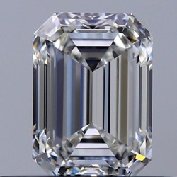 Diament szlif szmaragdowy, 0.51ct, VVS1, F, GIA 2526355258