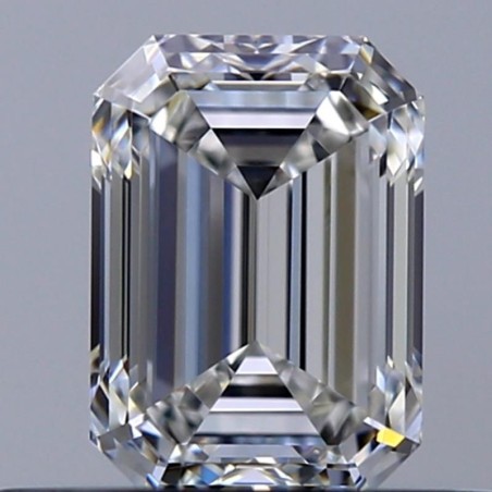Diament szlif szmaragdowy, 0.51ct, VVS1, F, GIA 2526355258