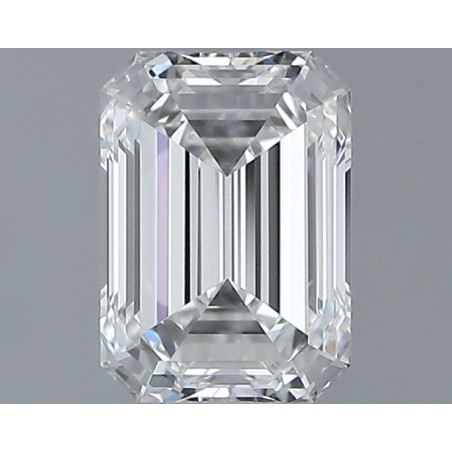Diament szlif szmaragdowy, 0.7ct, VVS2, F, GIA 1525106197
