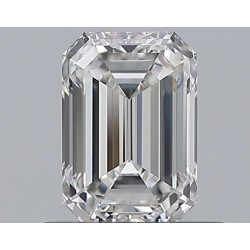 Diament szlif szmaragdowy, 0.7ct, VVS2, F, GIA 2527300253