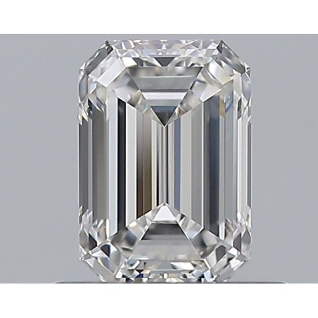 Diament szlif szmaragdowy, 0.7ct, VVS2, F, GIA 2527300253