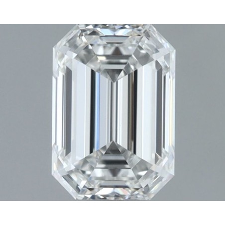 Diament szlif szmaragdowy, 0.7ct, VVS2, F, GIA 1529620008