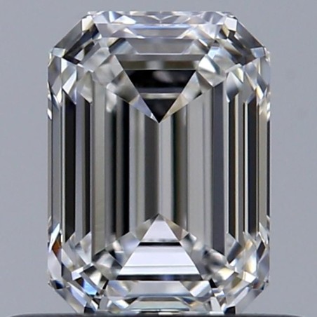 Diament szlif szmaragdowy, 0.5ct, VVS1, F, GIA 7521560203