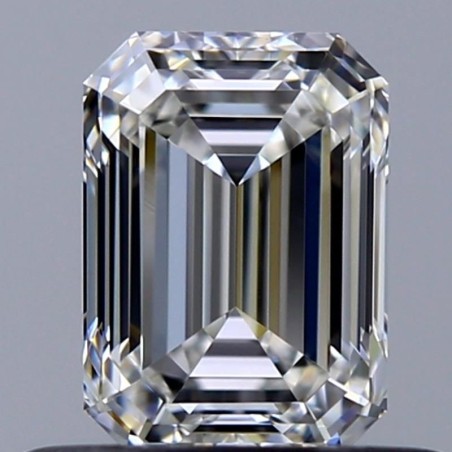 Diament szlif szmaragdowy, 0.51ct, VVS1, F, GIA 1527470013