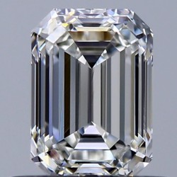 Diament szlif szmaragdowy, 0.51ct, VVS1, G, GIA 7526486809