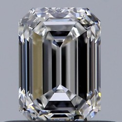 Diament szlif szmaragdowy, 0.5ct, VVS1, G, GIA 3525396834