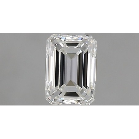 Diament szlif szmaragdowy, 0.5ct, VVS1, G, GIA 5523570249