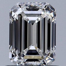 Diament szlif szmaragdowy, 0.7ct, VVS1, G, GIA 2528444207