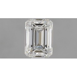 Diament szlif szmaragdowy, 0.7ct, VVS1, G, GIA 7521653728