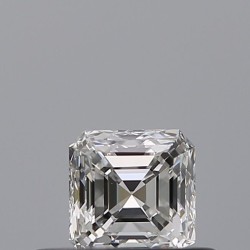 Diament szlif szmaragdowy kwadratowy, 0.32ct, VVS2, E, GIA 7532853820