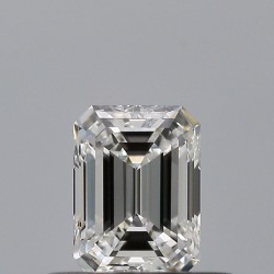 Diament szlif szmaragdowy, 0.37ct, VVS1, F, GIA 6532849679