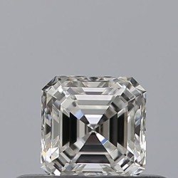 Diament szlif szmaragdowy kwadratowy, 0.32ct, VS2, F, GIA 6532810469