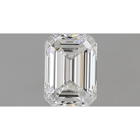 Diament szlif szmaragdowy, 0.5ct, VVS1, F, GIA 2537851514