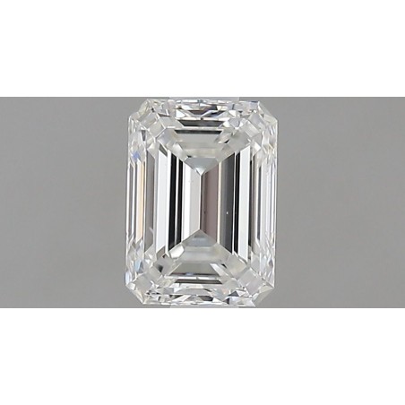 Diament szlif szmaragdowy, 0.7ct, VS2, F, GIA 6532803724