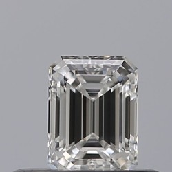 Diament szlif szmaragdowy, 0.3ct, VVS1, D, GIA 2537849572