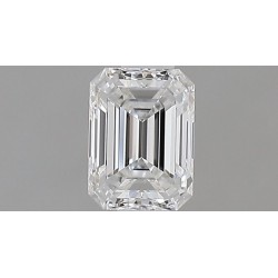 Diament szlif szmaragdowy, 0.5ct, VVS2, E, GIA 6531849756