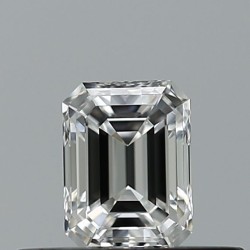 Diament szlif szmaragdowy, 0.31ct, VVS1, D, GIA 7538849923