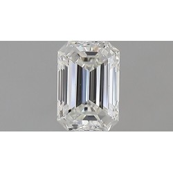 Diament szlif szmaragdowy, 0.5ct, VVS1, H, GIA 6535853929