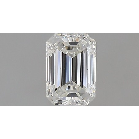 Diament szlif szmaragdowy, 0.5ct, VVS1, H, GIA 6535853929
