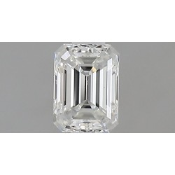 Diament szlif szmaragdowy, 0.5ct, VS1, F, GIA 6532847388