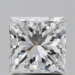 Diament szlif princess, 1.7ct, SI1, G, GIA 1236745937