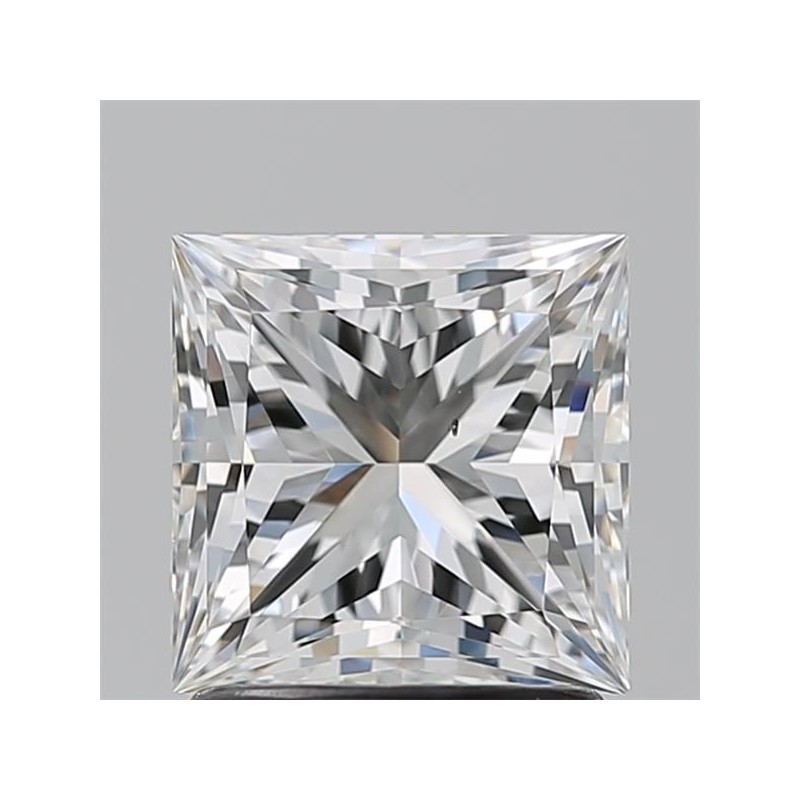 Diament szlif princess, 1.7ct, SI1, G, GIA 1236745937 Diament szlif princess, 1.7ct, SI1, G, GIA 1236745937